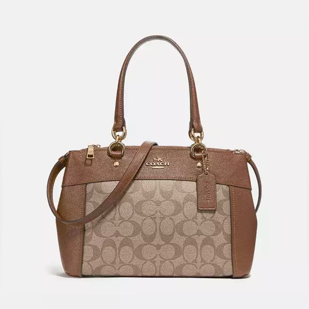 COACH Mini Brooke Carryall in Singnature Canvas